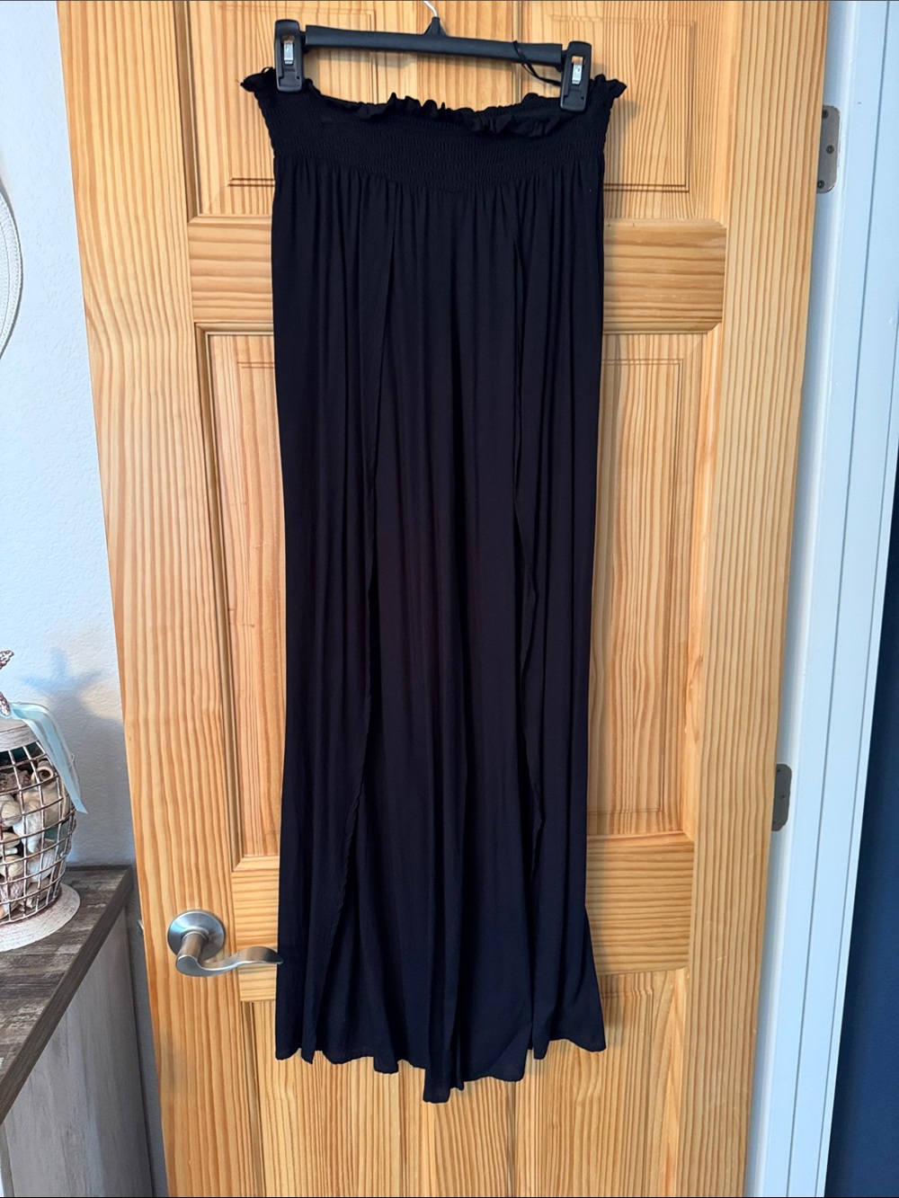 Elan Black coverup pants